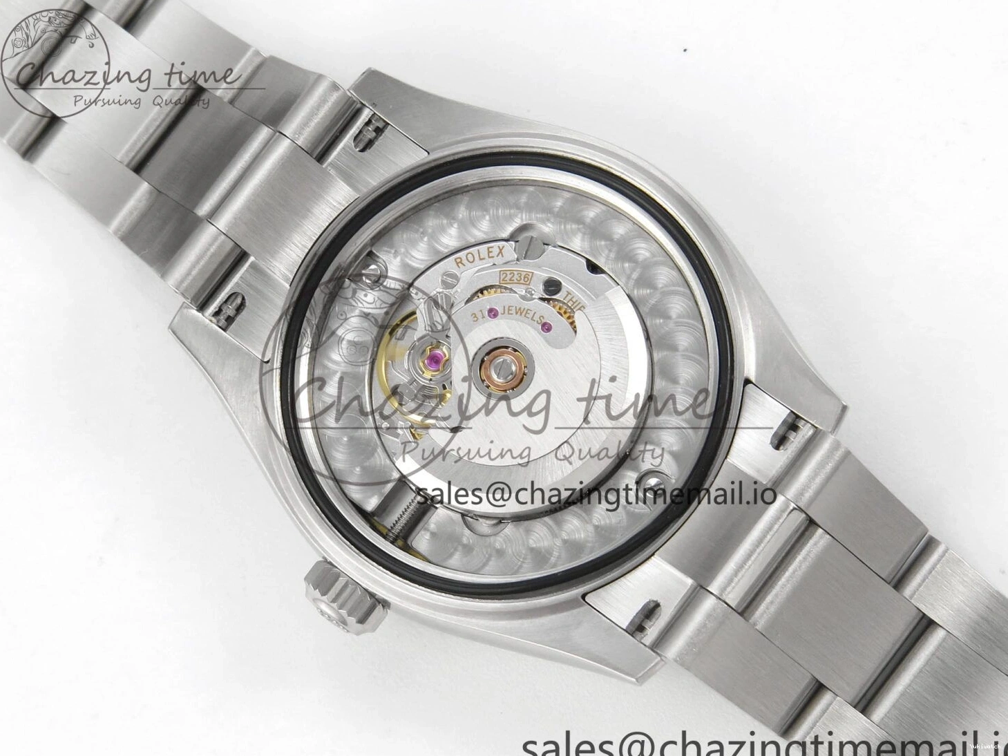 904L on 278274 31 Edition 1:1 Steel Diamonds Roman HZ Dial DateJust Best Bracelet Cal.2236 Oyster THBF SS RG 0509
